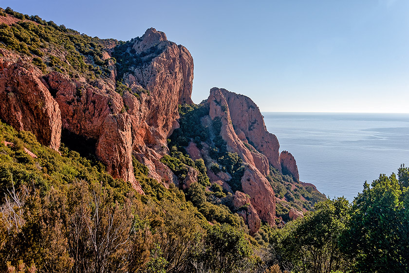 Hiking in the Esterel...