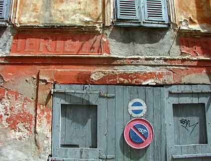 Colorful façade