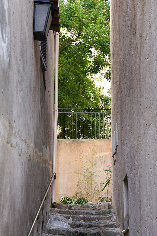 Stairway to the 'Rue du Milan'