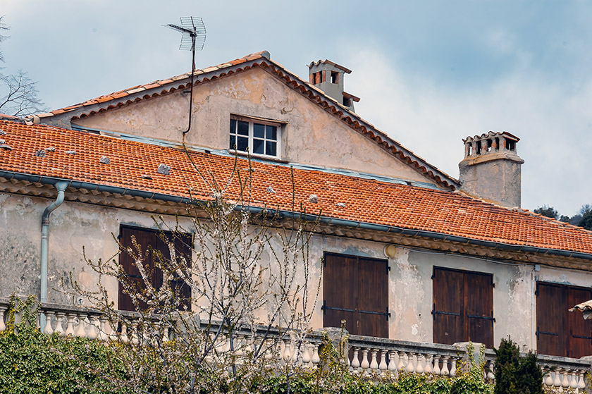 The part to the left was added on...