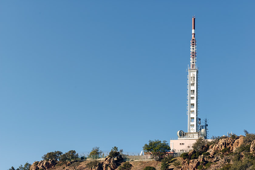 'Pic de l'Ours': the summit (closed to visitors)