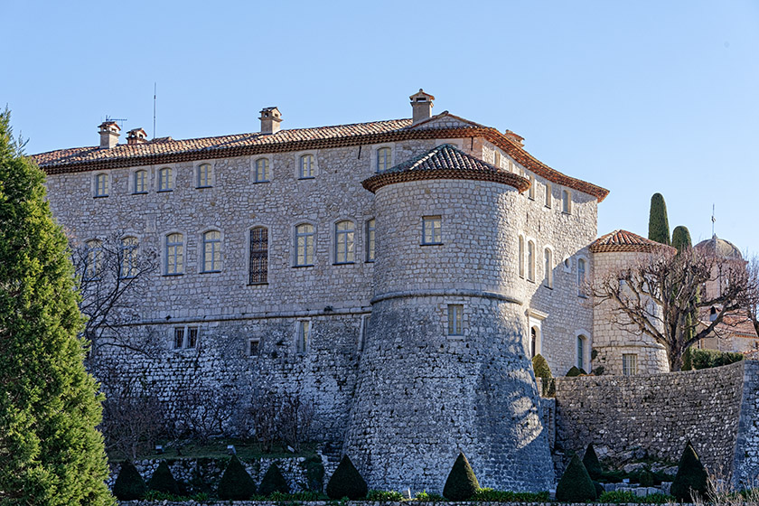 The 'château' of Gourdon goes back to the 12th Century