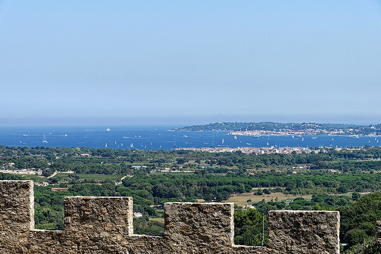 The view across the Gulf of Saint-Tropez