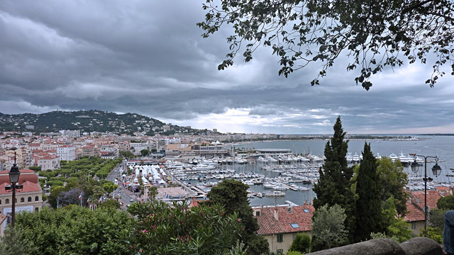 View from the 'Place de la castre'