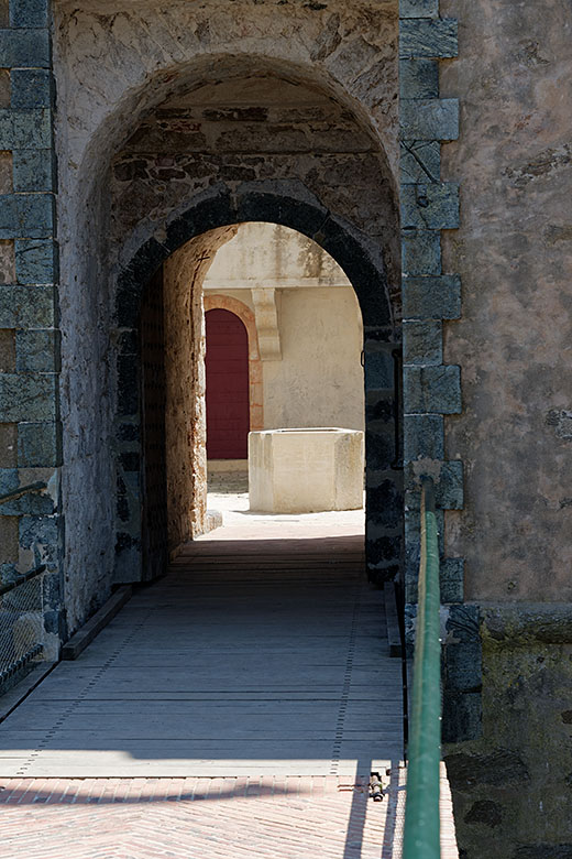 Entering the main part of the citadel