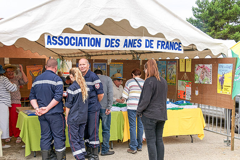 The Association of French Donkeys is, of course, present