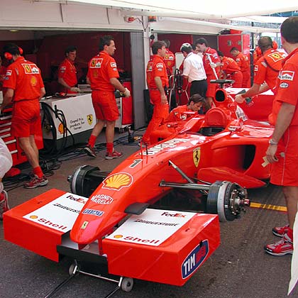 Michael Schumacher's car