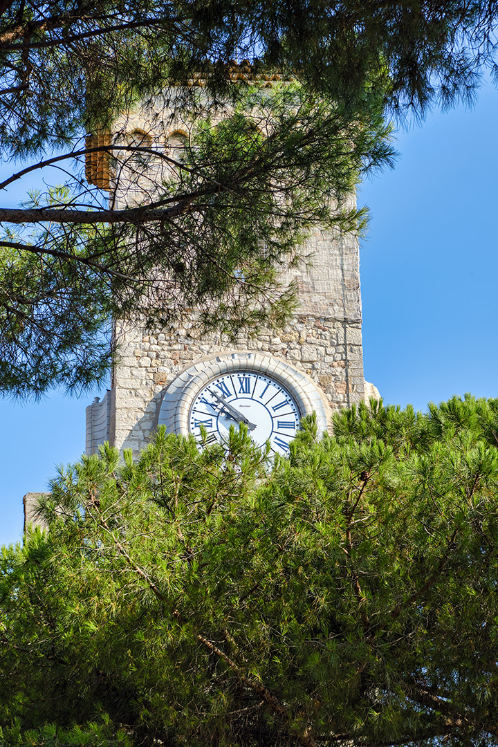 'Le Suquet', the clock tower