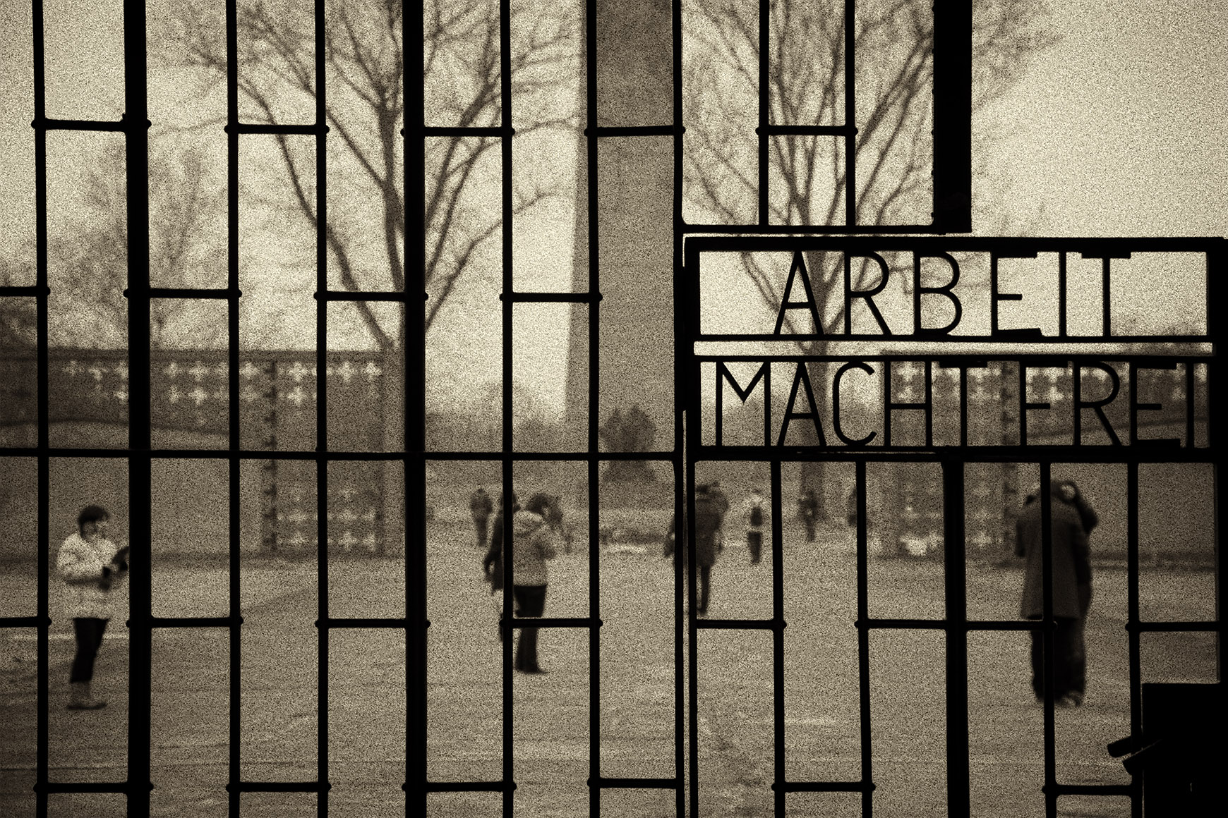 After processing, Sachsenhausen concentration camp, Oranienburg, Germany