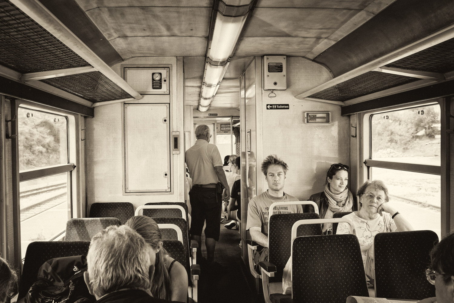 Train ride to Calvi