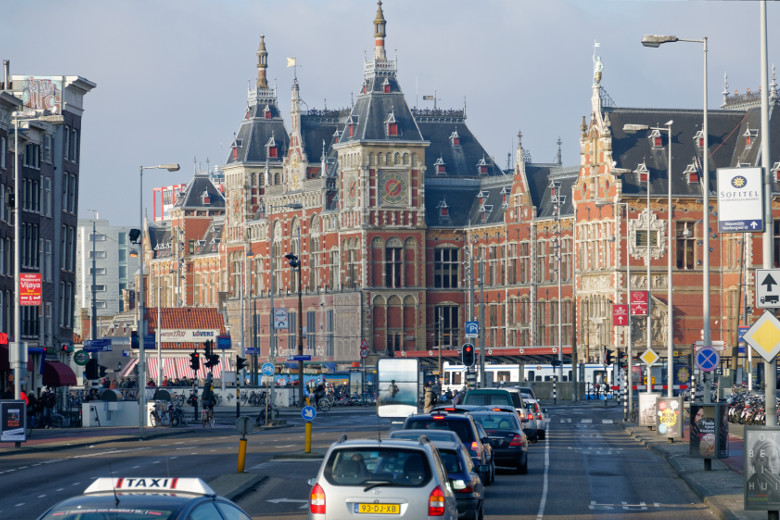 Amsterdam's main station
