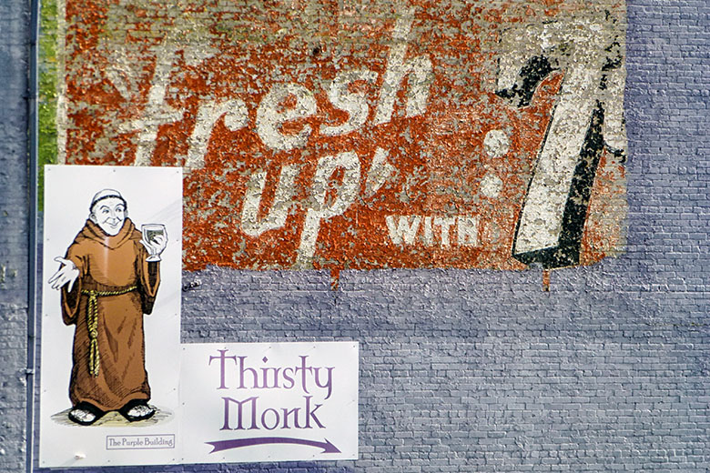 Thirsty monk