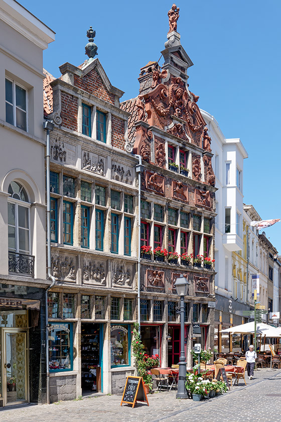 'The Flute Player' is a famous Ghent building
