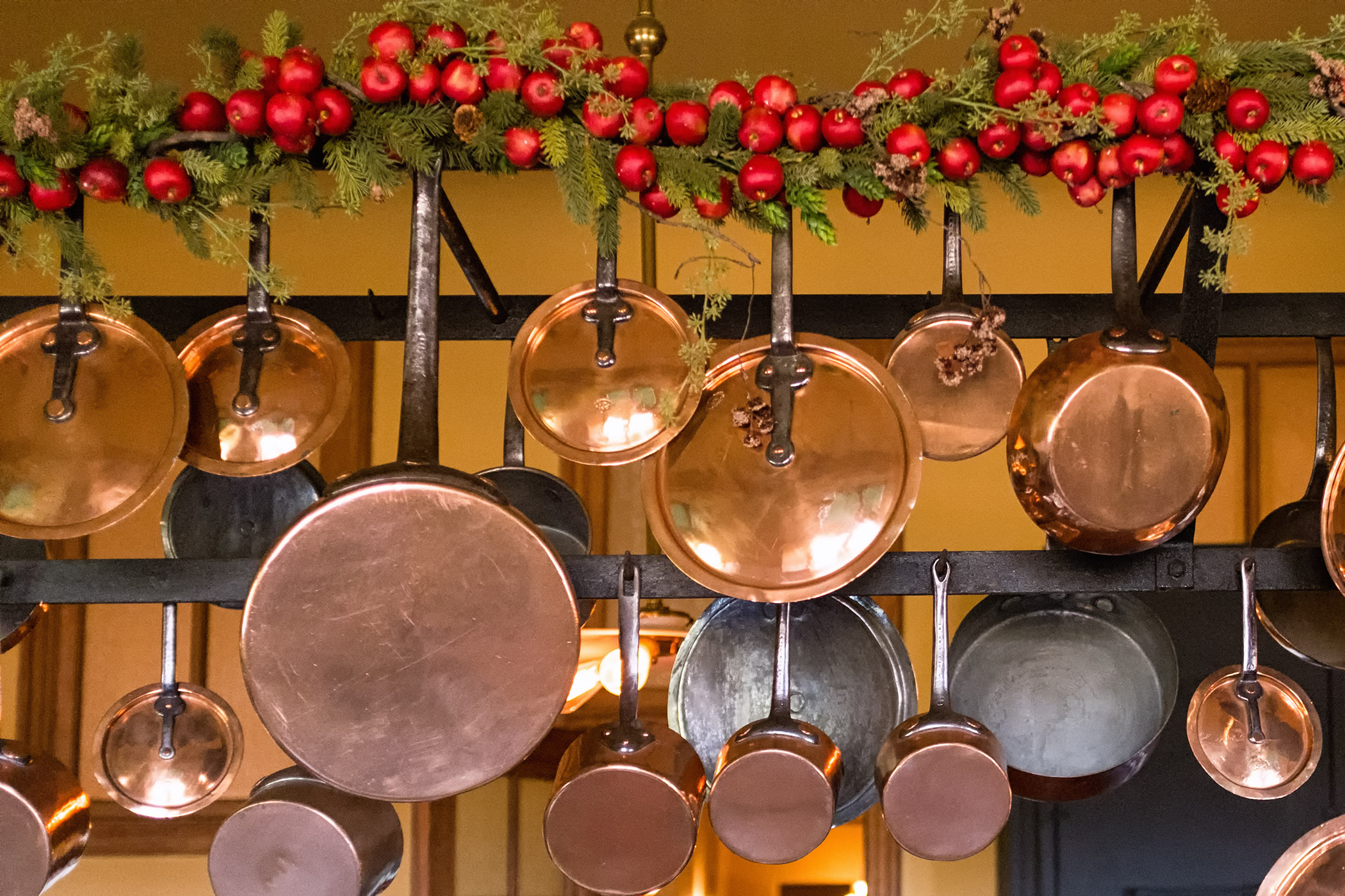 Biltmore Estate on X: Did you know our copper cookware in the Main Kitchen  of #Biltmore is original? #avlhistory    / X