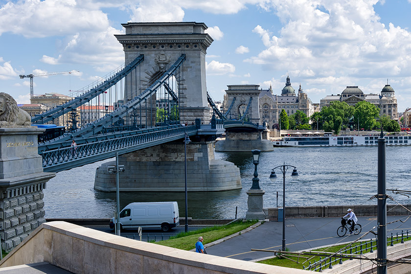 The Széchenyi Chain Bridge