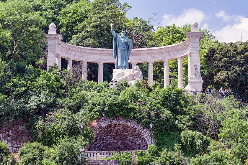 Gellért Monument on Gellért Hill