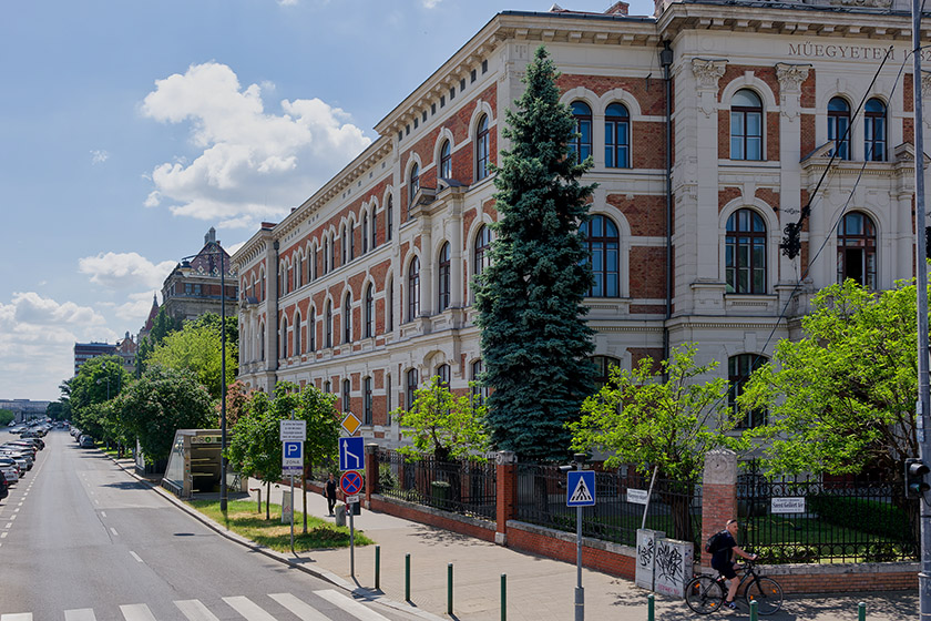 "Ch" building of the Budapest University of Technology and Economics