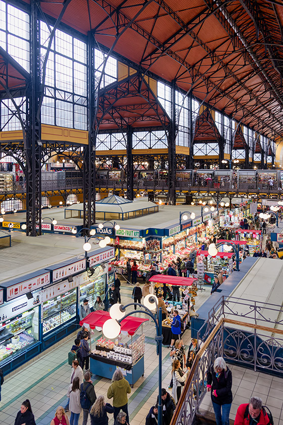 Inside the Great Market Hall