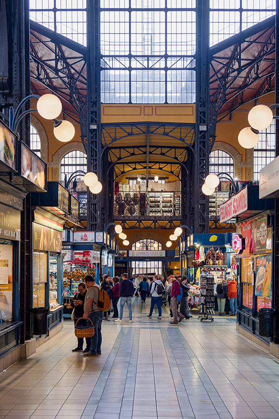 Inside the Great Market Hall