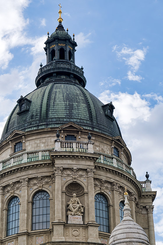 The dome of the basilica