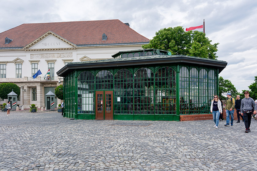 The Buda Castle funicular station