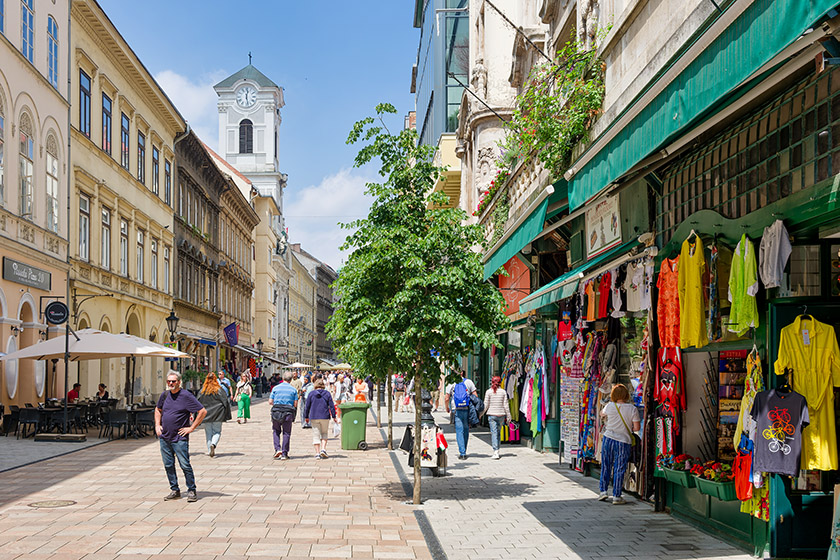 On Váci Street