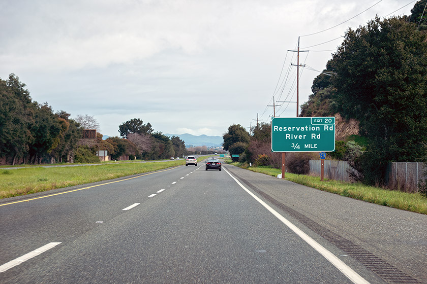 On the Monterey–Salinas Highway