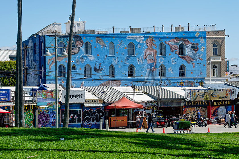 Fancy Venice mural