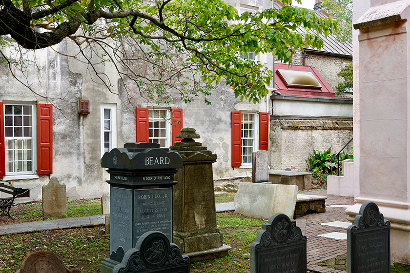 The graveyard of the French Protestant (Huguenot) Church