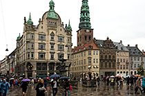 The square Amagertorv...