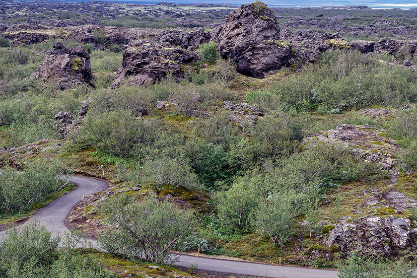 ...despite the fact that the formations in Dimmuborgir...