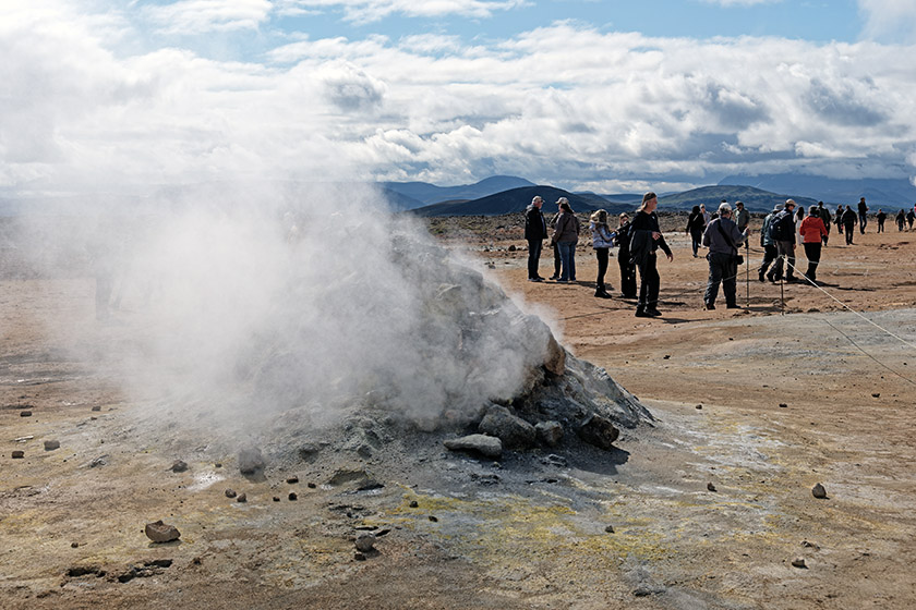 A fumerole