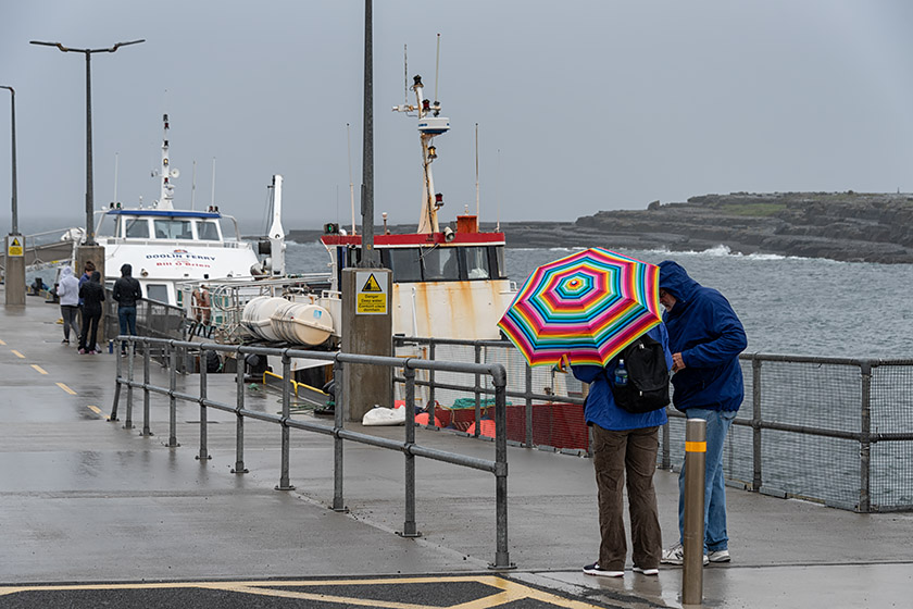 Waiting for the Doolin to Inisheer ferry