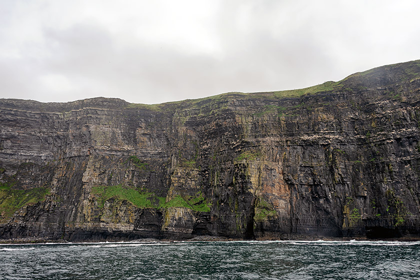 At their highest point, the cliffs rise up 214 meters (702 feet)