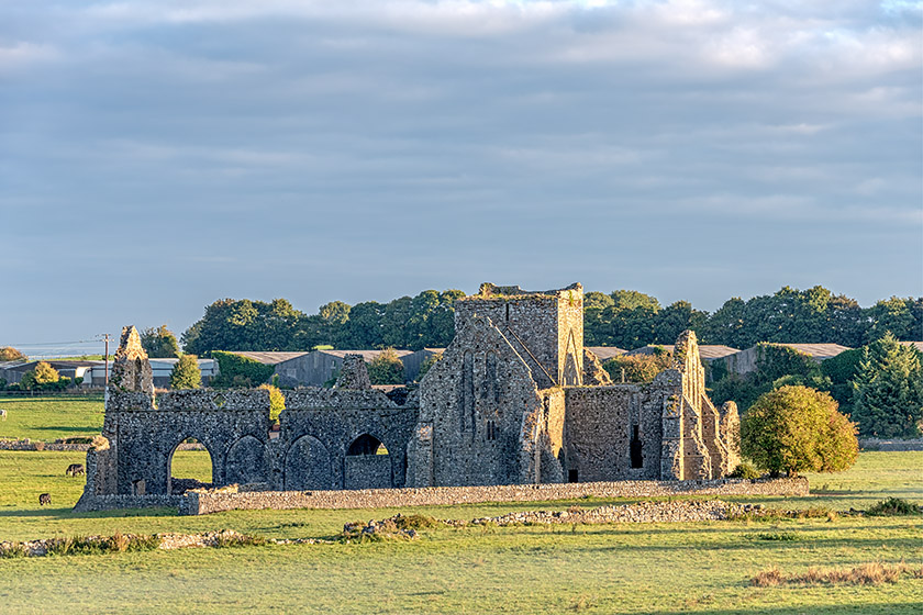 The Hore Abbey from the south