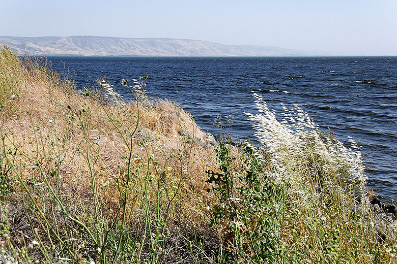 The Sea of Galilee at Capernaum