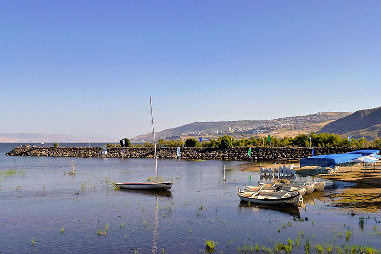The Sea of Galilee at Ginosar