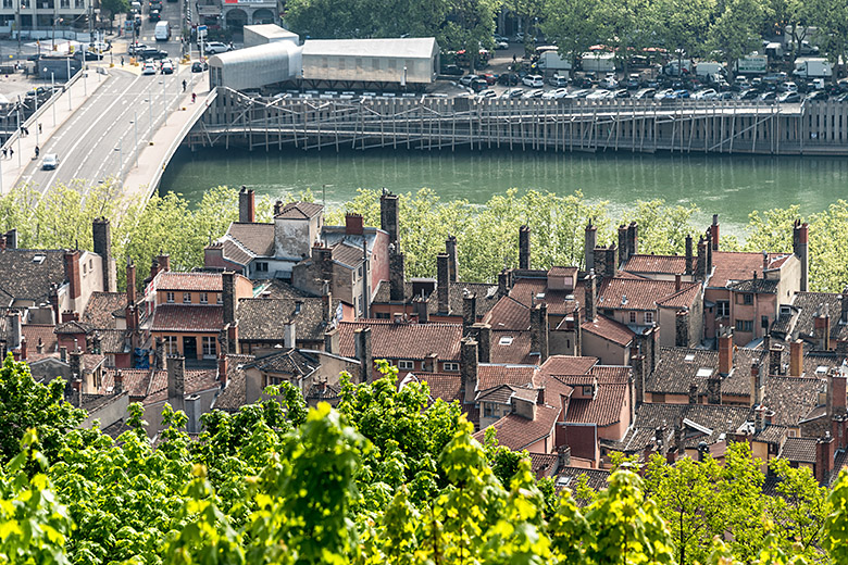 The rooftops of the old town