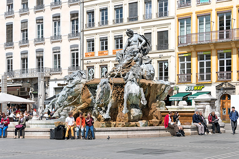 The Bartholdi fountain