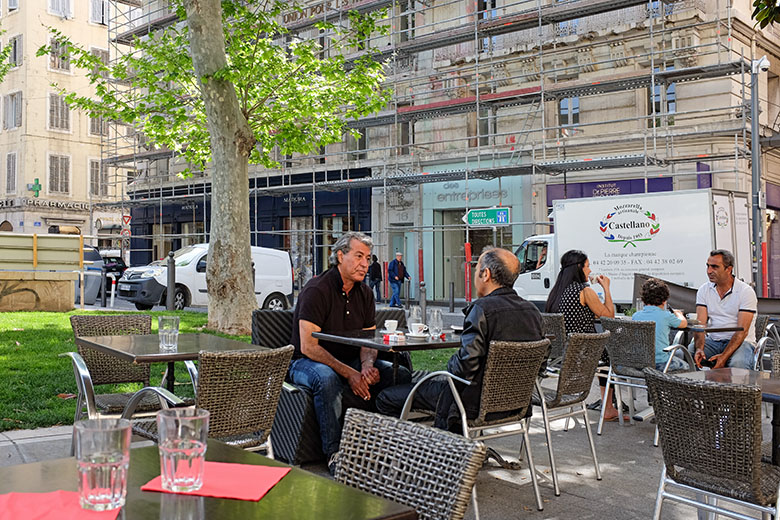 ...to have a Pastis on the 'Place Général de Gaulle'