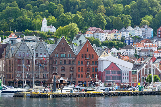 Looking across Vågen