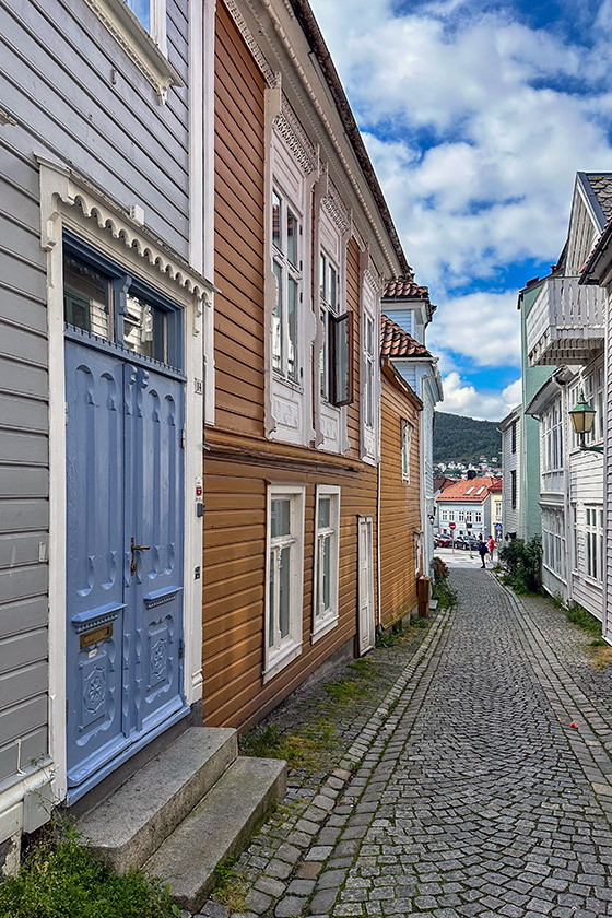 Walking through the old town