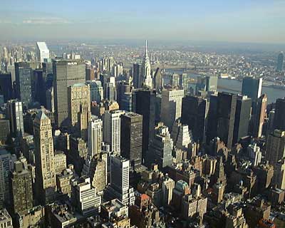 View from the Empire State Building