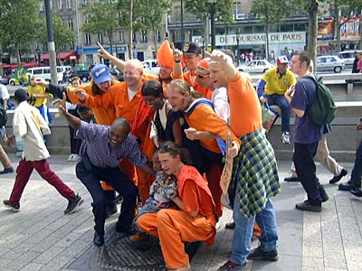 Dutch soccer fans