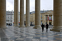 Among the 'Panthéon' columns