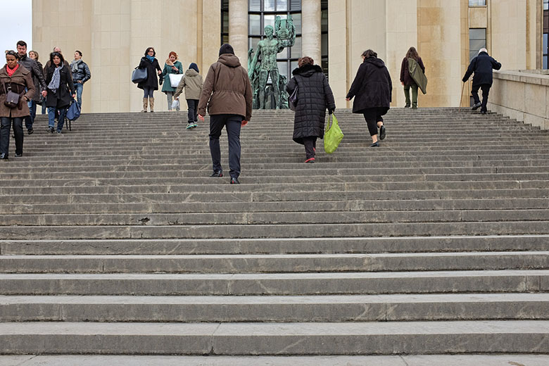 Steps to the 'Trocadéro'