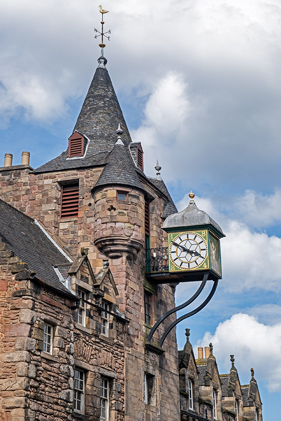The Canongate Tolbooth Clock