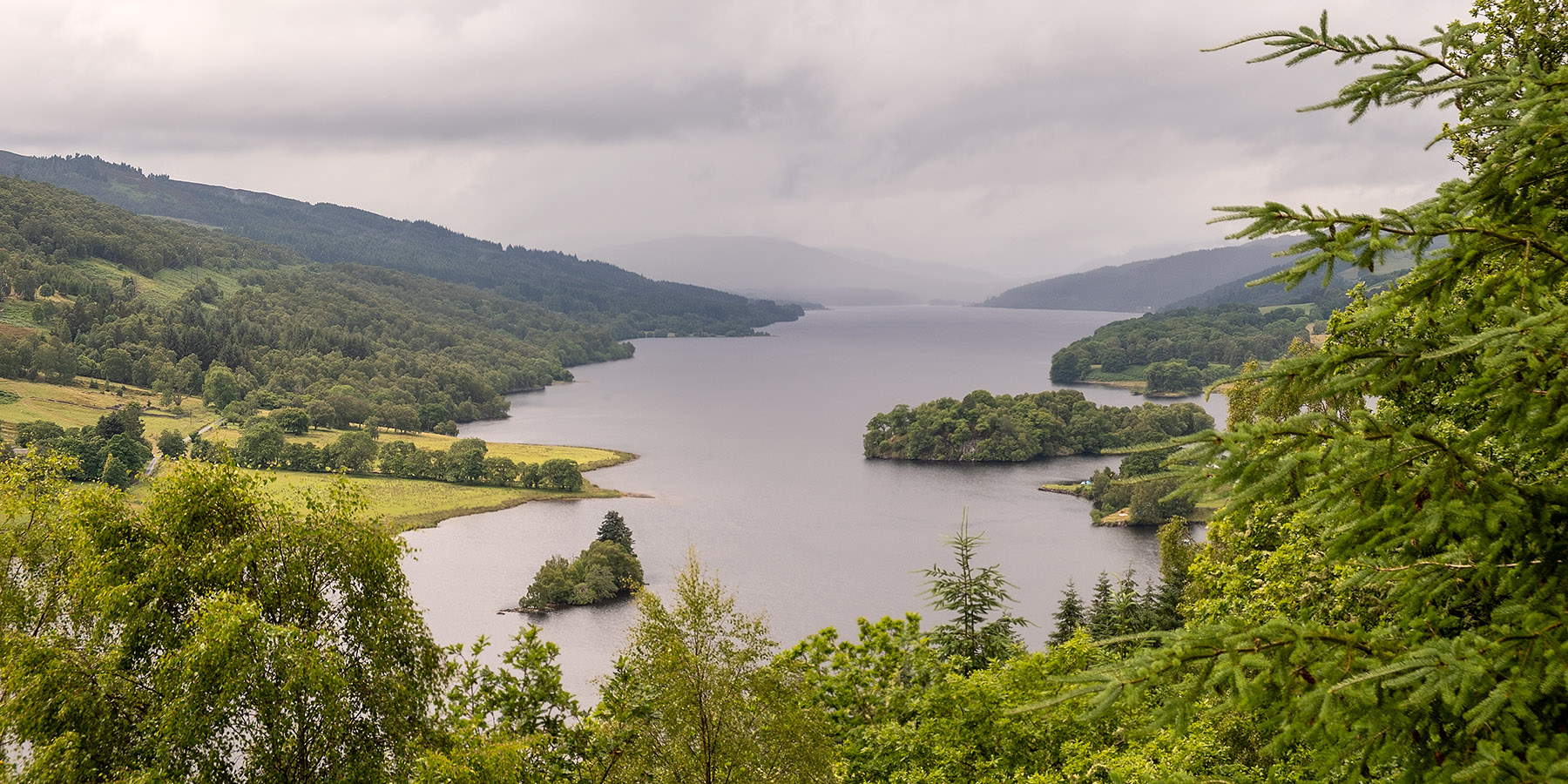 The Queen's View over Loch Tummel