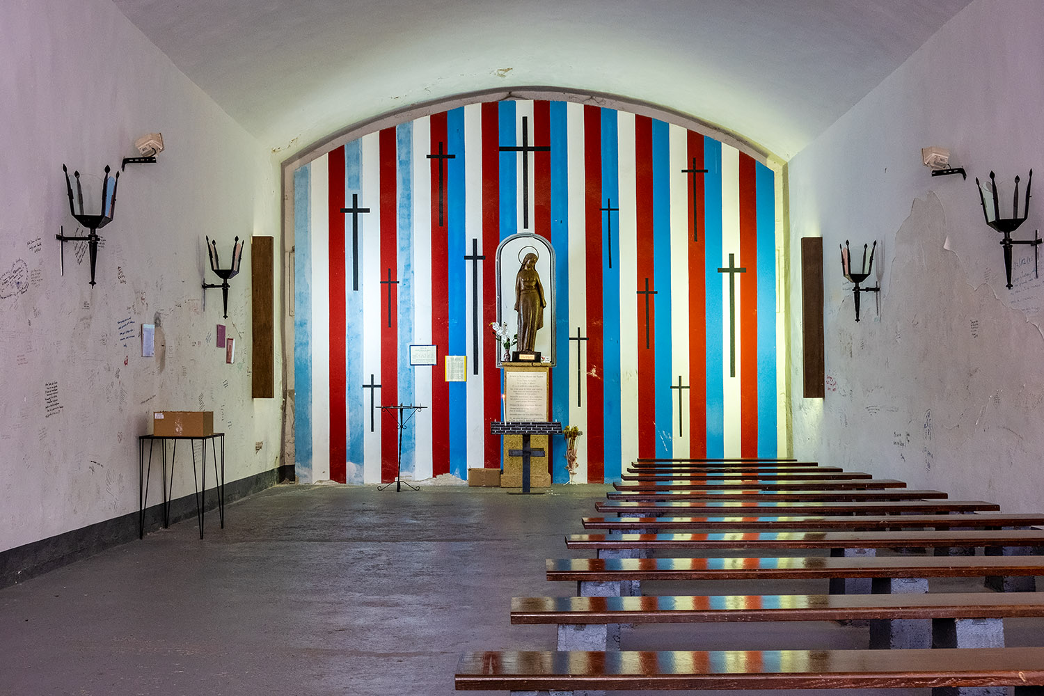 Inside the sanctuary
