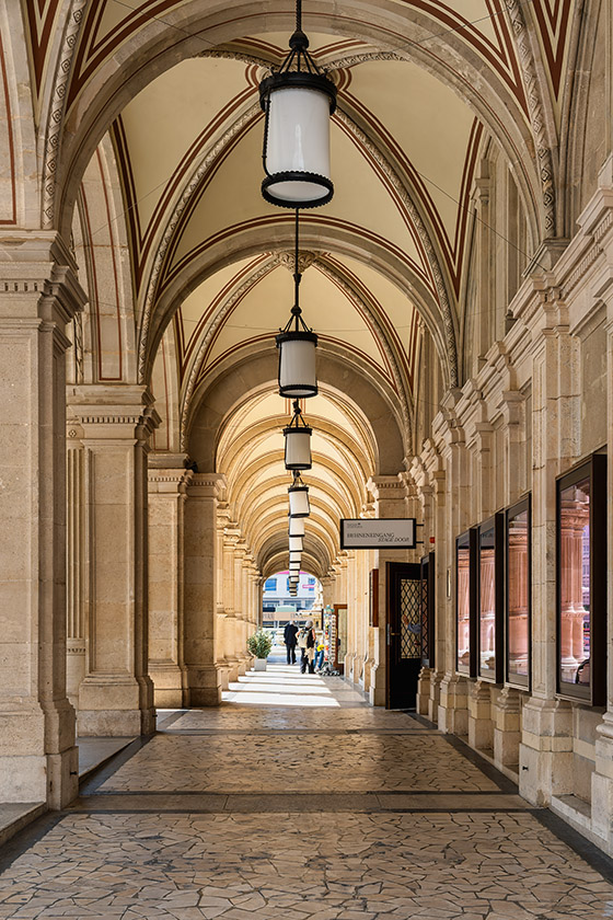 Arcades by the Vienna State Opera